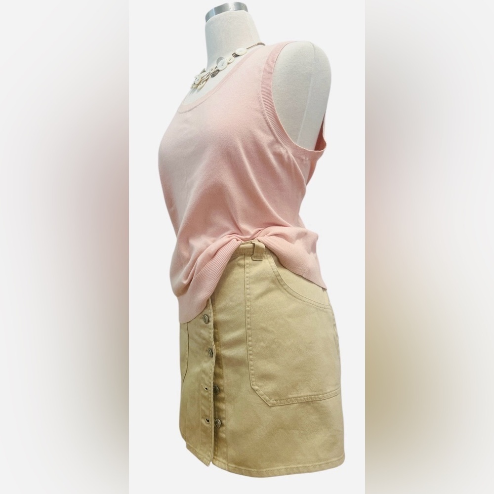 TALBOT’S - Pink 👚sweater Sleeveless Top - Picture 4 of 7